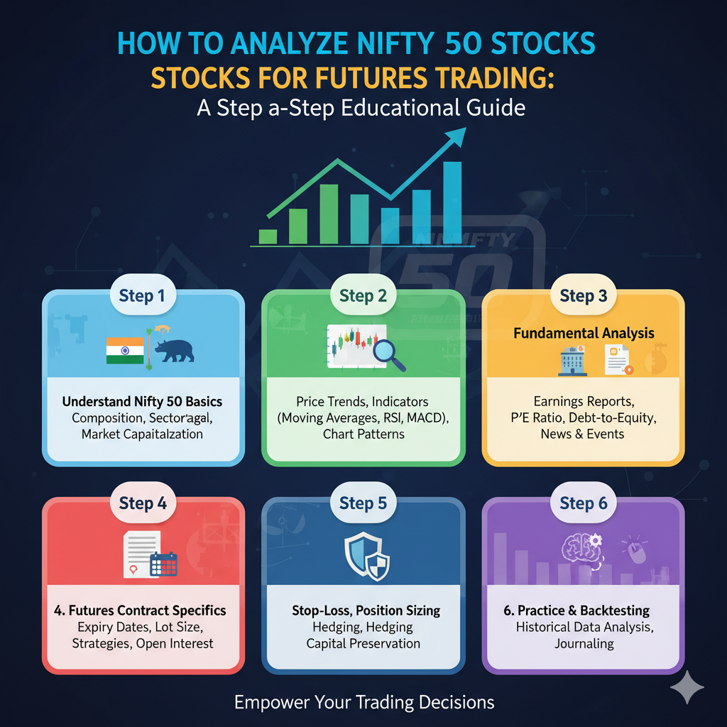 How to Analyze Nifty 50 Stocks for Futures Trading: A Step-by-Step Educational Guide