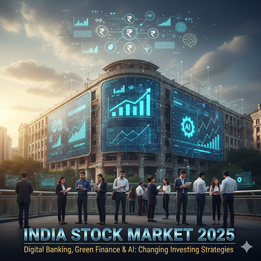 India Stock Market 2025: How Digital Banking, Green Finance & AI Are Changing Investing Strategies